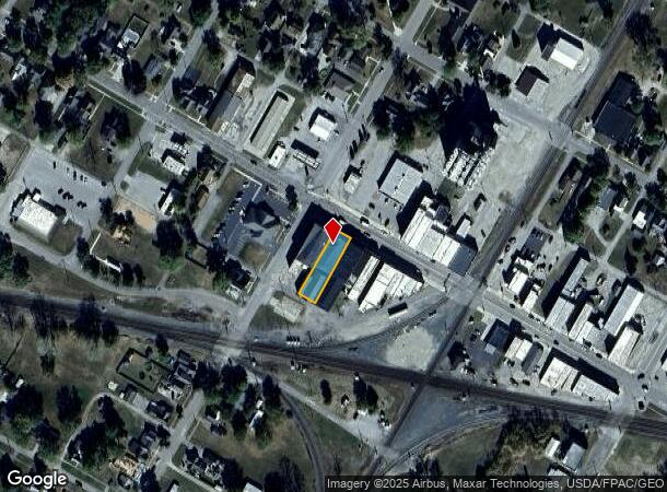 135 W Main St, Deshler, OH Parcel Map