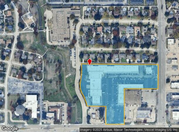  2963 W 15Th St, Plano, TX Parcel Map