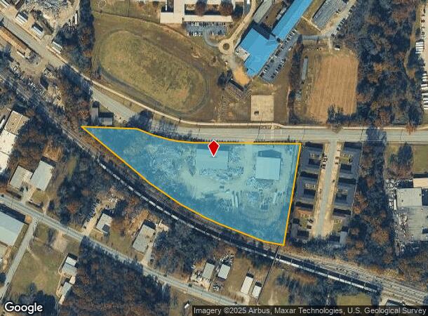 1750 Martin Luther King Jr Blvd, Columbus, GA Parcel Map