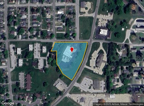  301 E Highland Ave, Washington, IN Parcel Map