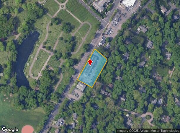 1500 Post Rd, Darien, CT Parcel Map