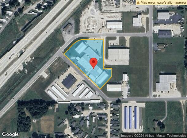  1000 Industrial Dr, Martinsville, IN Parcel Map