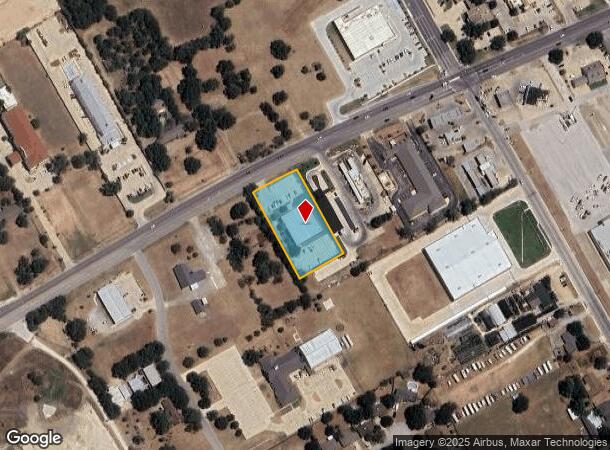  1711 W Henderson St, Cleburne, TX Parcel Map