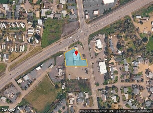 5196 Old Highway 99 S, Roseburg, OR Parcel Map