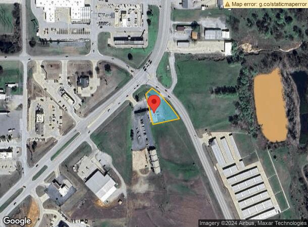  2117 Weeden, Purcell, OK Parcel Map