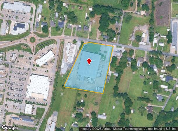 220 Hector Connoly Rd, Lafayette, LA Parcel Map