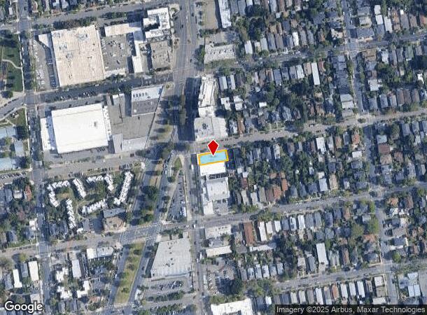 2100 Ward St, Berkeley, CA Parcel Map