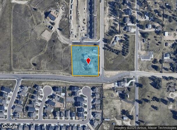  889 S Elizabeth St, Elizabeth, CO Parcel Map