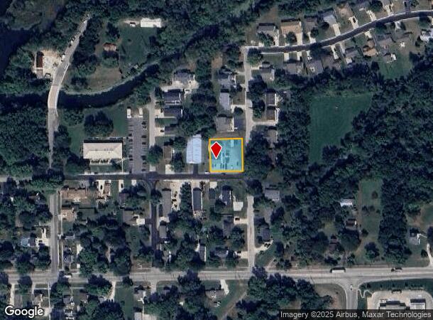  406 E Spring St, Burlington, WI Parcel Map