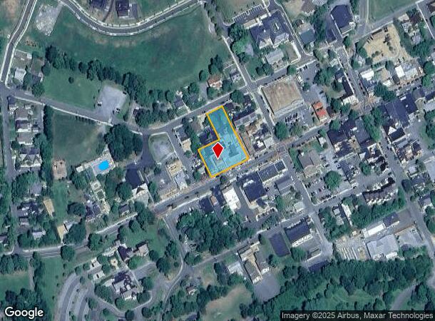 114 W Washington St, Middleburg, VA Parcel Map