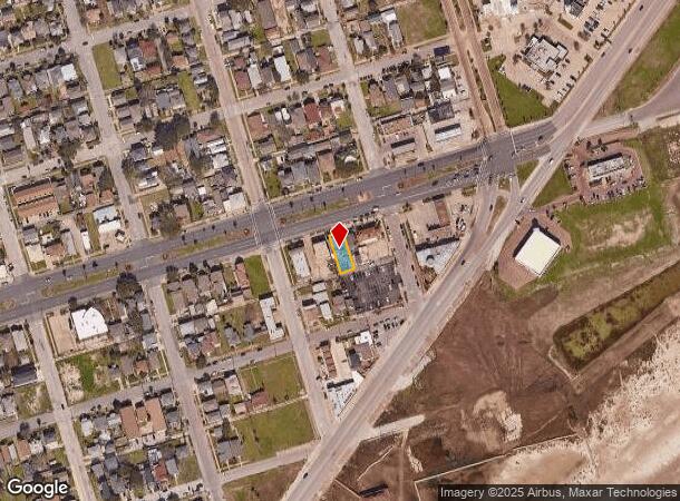  715 Broadway St, Galveston, TX Parcel Map