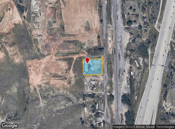  195 Prairie Hawk Dr, Castle Rock, CO Parcel Map