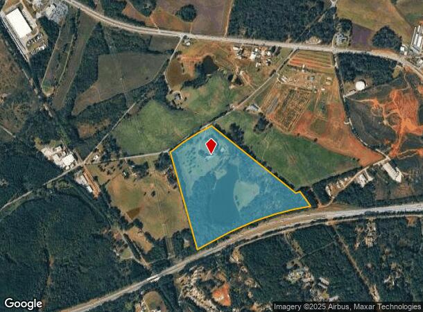  1539 Denver Rd, Anderson, SC Parcel Map