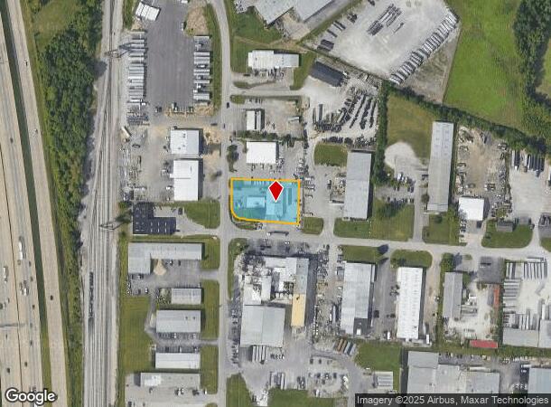  1301 Fabricon Blvd, Jeffersonville, IN Parcel Map