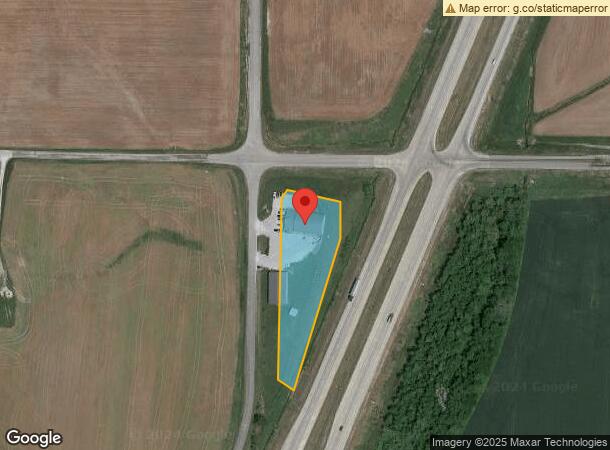  21935 N County Road 375 E, Dale, IN Parcel Map