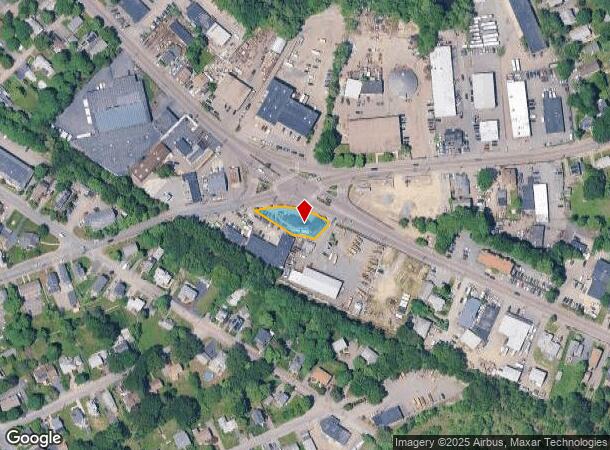  219 Milton St, Dedham, MA Parcel Map
