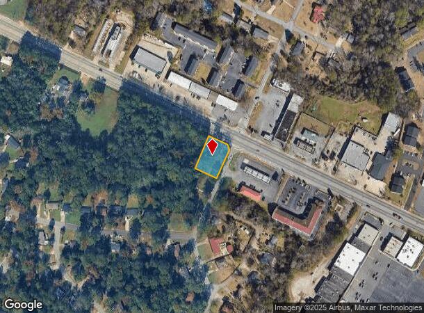  3758 Mercer University Dr, Macon, GA Parcel Map