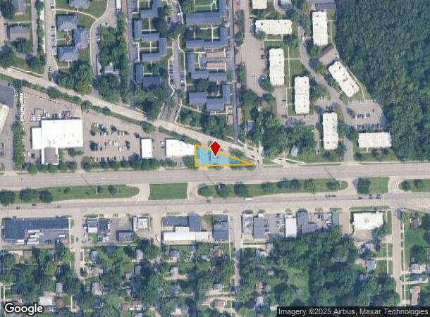  25220 W 8 Mile Rd, Southfield, MI Parcel Map