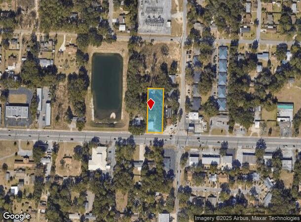  1734 Creighton Rd, Pensacola, FL Parcel Map