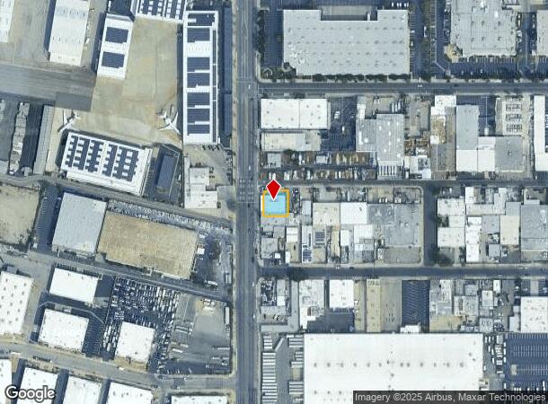  7922 Woodley Ave, Van Nuys, CA Parcel Map