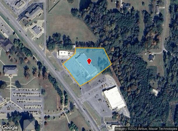 760 Main St Ne, Hanceville, AL Parcel Map