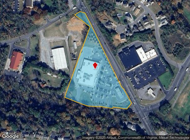 4950 Plantation Rd, Roanoke, VA Parcel Map