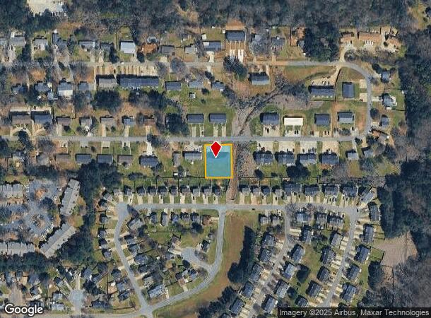  124 Evergreen Trl, Cartersville, GA Parcel Map