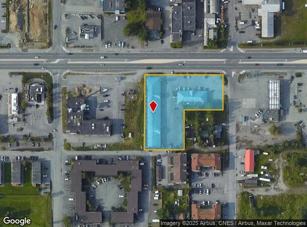 2808 E Tudor Rd, Anchorage, AK Parcel Map