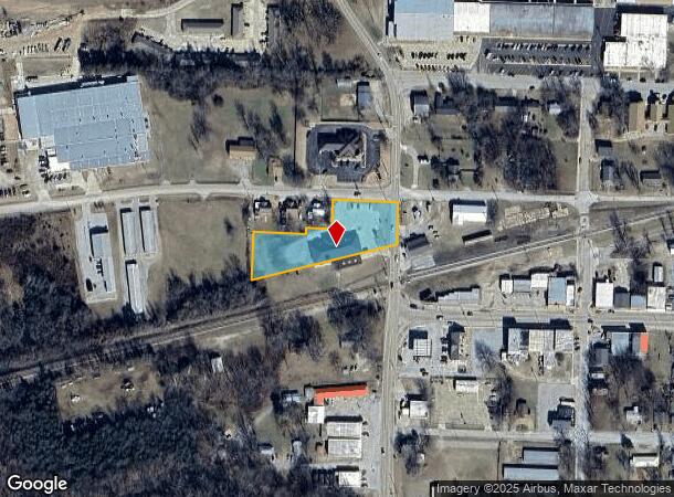 109 N 1St St, Flippin, AR Parcel Map