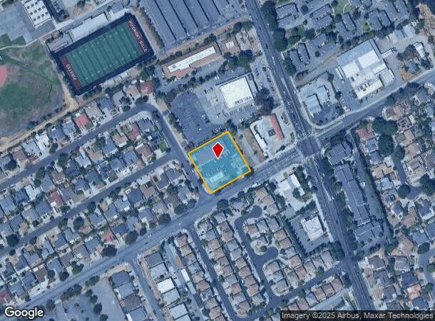  3245 Sierra Rd, San Jose, CA Parcel Map