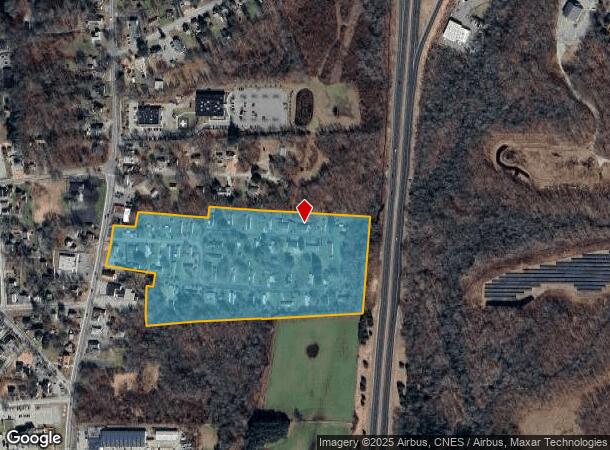 610 Norwich Rd, Plainfield, CT Parcel Map