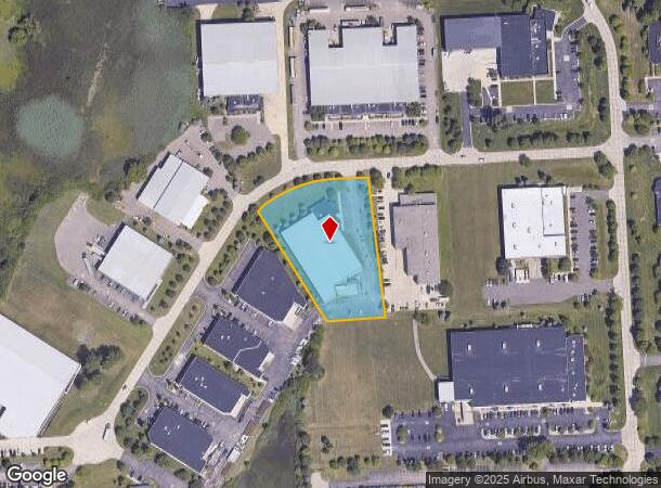 50714 Century Ct, Wixom, MI Parcel Map