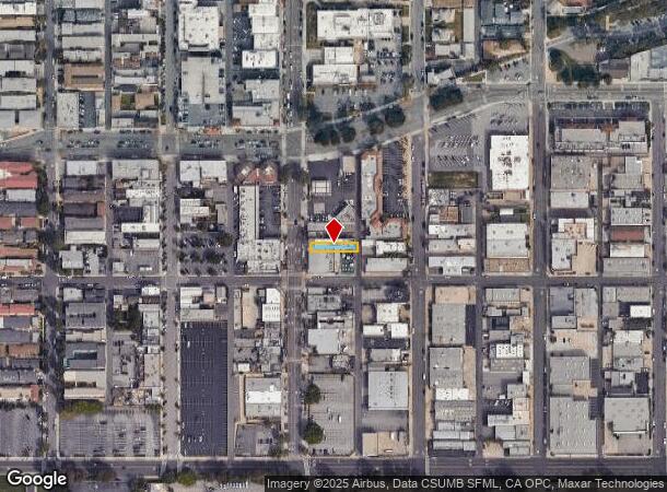  208 Main St, El Segundo, CA Parcel Map