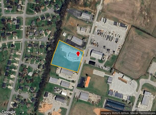  5000 Pennebaker Ave, Bardstown, KY Parcel Map