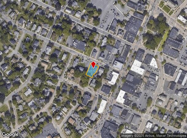  20 Vernon St, Norwood, MA Parcel Map