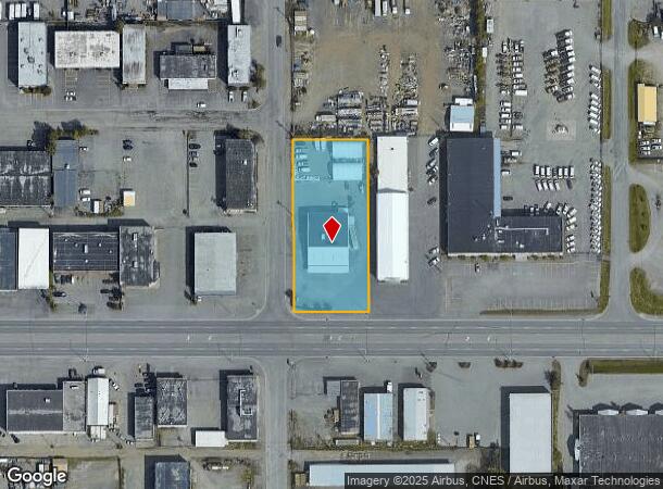  301 E Intl Airport Rd, Anchorage, AK Parcel Map