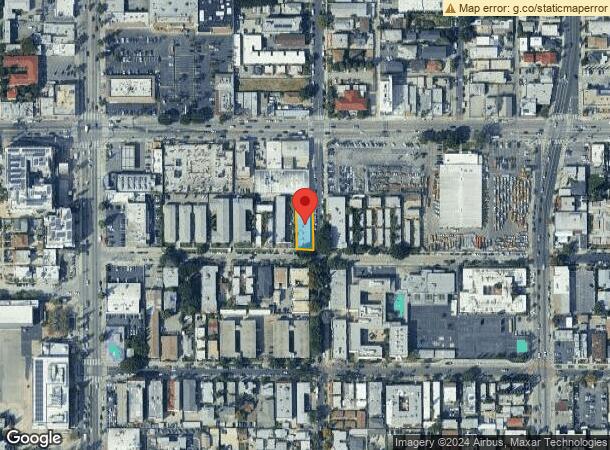  1005 N Madison Ave, Los Angeles, CA Parcel Map