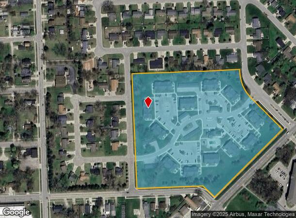  2060 Parkdale Dr, Port Huron, MI Parcel Map