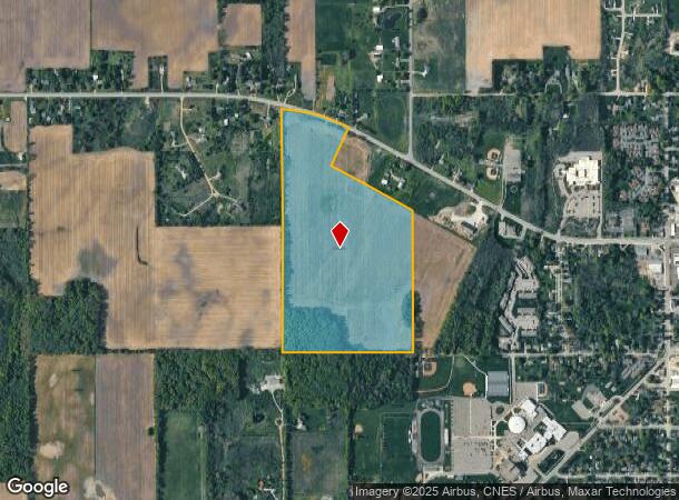  W Lawrence Hwy, Charlotte, MI Parcel Map