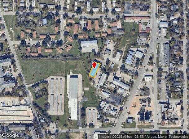 1966 S Austin Ave, Georgetown, TX Parcel Map