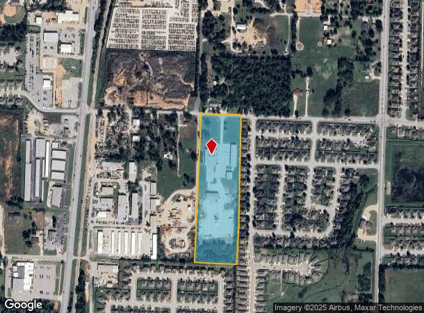 510 W Post Rd, Rogers, AR Parcel Map