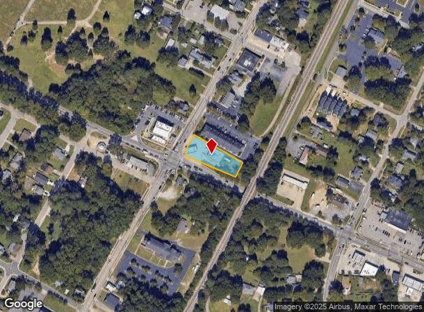 321 S Salem St, Apex, NC Parcel Map