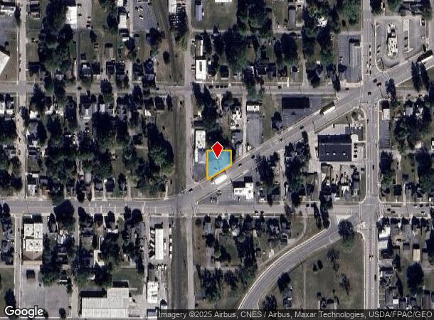  408 Tiffin Ave, Findlay, OH Parcel Map