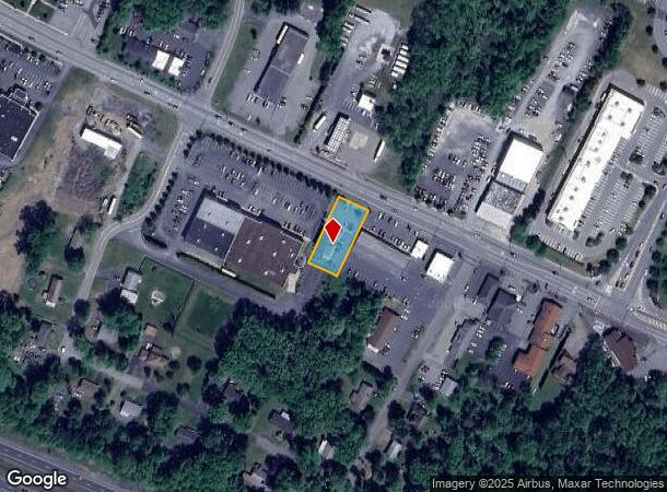  1547 N 9Th St, Stroudsburg, PA Parcel Map