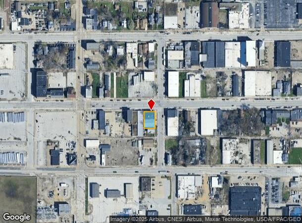 1101 W 3Rd St, Davenport, IA Parcel Map