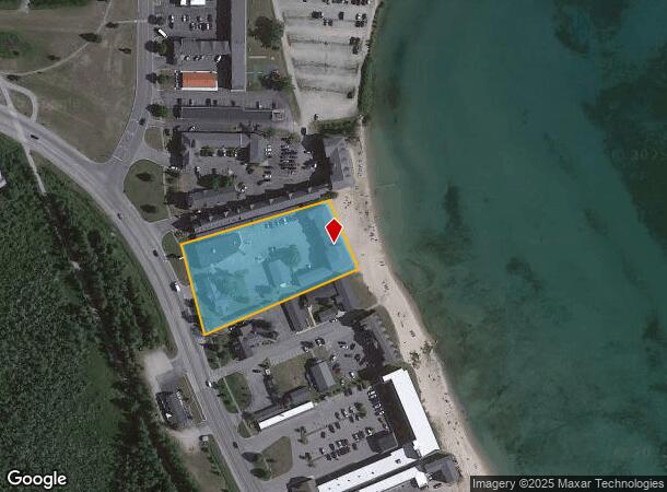  907 S Huron Ave, Mackinaw City, MI Parcel Map