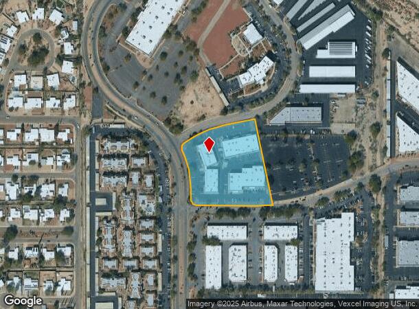  1601 S Pantano Rd, Tucson, AZ Parcel Map