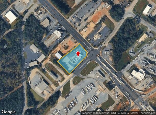 1392 E Main St, Duncan, SC Parcel Map