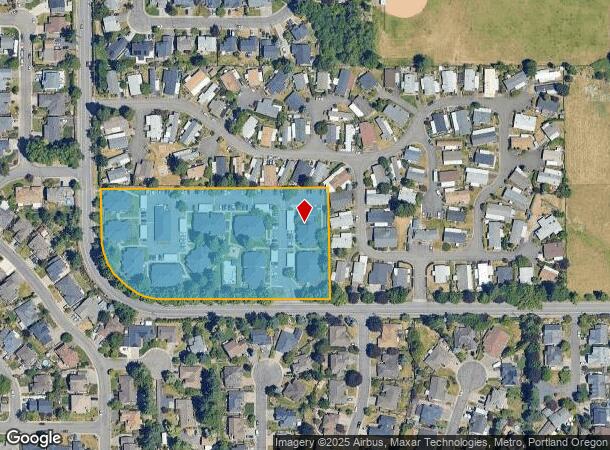 12301 Se Hubbard Rd, Clackamas, OR Parcel Map