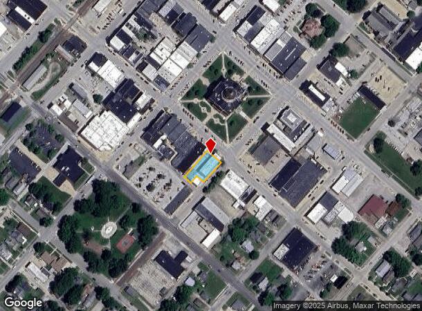 529 Pulaski St, Lincoln, IL Parcel Map